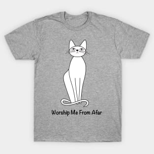 Worship me from afar T-Shirt